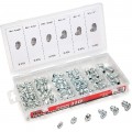 Titan 45274 Grease Fit Assortment, 110-piece, metric-
