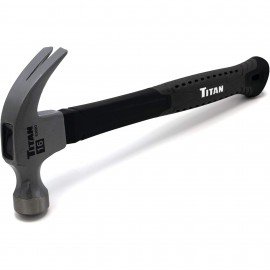 Titan 63020 Marteau &amp;agrave; panne fendue, 453.59 g, manche en fibre de verre-