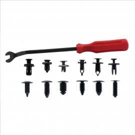 Titan 85535 Ensemble d'attaches de retenue &amp;agrave; pression avec outil d'extraction, lot de 72-