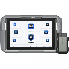 Topdon ULTRADIAG Outil de diagnostic et de programmation de cl&amp;eacute;s, &amp;eacute;cran de 203.2 mm, commande bidirectionnelle-