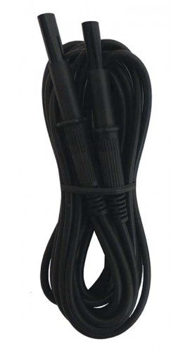 TPI 123501B/10 Test Lead, 10&#039;, Black-