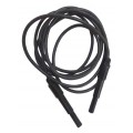 TPI 123501B/5F Test Lead with Banana Plugs, 5&#039;, Black-