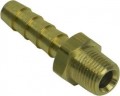 TPI A603 Brass Hose Barb Fitting for TPI 610, 615, 620 and 625 Manometers, 0.25&amp;quot; x 1/8 NPT-