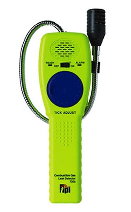 TPI 720B Combustible Gas Leak Detector, 10 ppm Sensitivity-