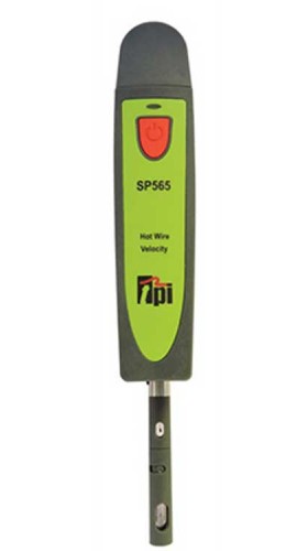 TPI SP565 Thermal Anemometer Smart Probe, 40 to 3900 fpm, -4 to 140&amp;deg;F-