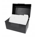 Traceable 1007 Slide Holders with storage box, four 3 x 1&quot; slides per card, 12-pack-