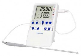 Traceable 4242 Extreme-Accuracy Thermometer, 25&amp;deg;C Test Point-