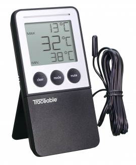 Traceable 5651TR Refrigerator/Freezer Digital Thermometer with bullet probe, -58 to 158&amp;deg;F-