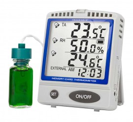 Traceable 6400 Thermom&amp;egrave;tre pour r&amp;eacute;frig&amp;eacute;rateur/cong&amp;eacute;lateur avec carte m&amp;eacute;moire-