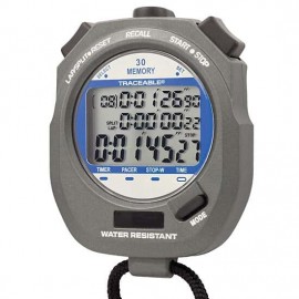 Traceable 98766-05 Dual-Display Digital Stopwatch with calibration, 0.01 sec resolution, &amp;plusmn;0.0005% accuracy-