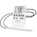 Traceable 98768-56 Memory-Loc Data Logging Low-Temperature Thermometer with calibration, -130 to 221&amp;deg;F-