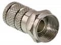 Triplett 0406-6TOTP Twist-On F Male Connector, CATV/MATV/satellite TV, 10-pack-