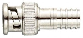 Triplett 301-75-2TP Male BNC Uni-Crimp Connector, 75 &amp;ohm;, 10-pack-