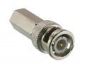 Triplett 302-1TP Male BNC Twist-On Connector, 10-pack, 50 &amp;ohm;-