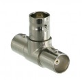 Triplett 327-3TP BNC Adapter, 10-pack, &amp;quot;T&amp;quot; female/male/female-