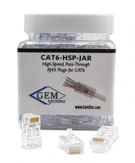Triplett CAT5-HSP Connecteur CAT5/6, m&amp;acirc;le, lot de 50-
