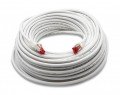 Triplett CAT6A 10 GBPS Professional Grade Patch Cable, 100&#039;, white-