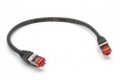 Triplett CAT6A 10 GBPS Professional Grade Patch Cable, 1&#039;, black-
