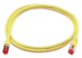 Triplett CAT6A-5YL C&amp;acirc;ble de raccordement de qualit&amp;eacute; professionnelle CAT6 A 10GBPS, SSTP, 26 AWG, 1.52 m, jaune-