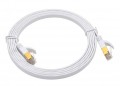 Triplett CAT7-1WH C&amp;acirc;ble de raccordement blind&amp;eacute; CAT7 SF/FTP, 0.3 m, blanc-
