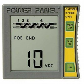 Triplett Power Panel Power-Sensing In-Line CAT 5/6 Digital Voltmeter-