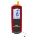 Triplett TMP50 Single Input Thermometer, type-K/J probe-