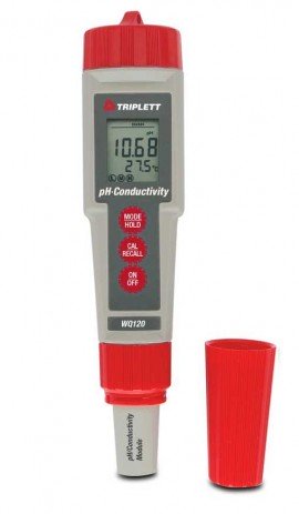 TRIPLETT WQ120 Stylo PH/TDS/conductivit&amp;eacute;/salinit&amp;eacute;-