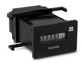 Trumeter 711-0120 Electromechanical Time Meter, 115 VAC, 60 Hz-