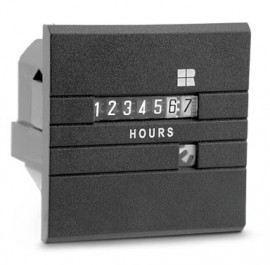 Trumeter 711-0187 Electromechanical Hour Meter, 115 VAC, 60 Hz-