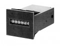 Trumeter KE-610 Series Non-Reset Totalizing Counter, 4.5/6 V DC, 10 CPS, diode suppression, rear mount-