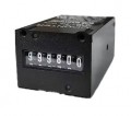 Trumeter KE 610 Series Non-Reset Totalizing Counter, 12 V DC, 10 CPS, front mount-