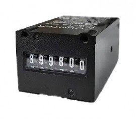 Trumeter KE 610 Series Non-Reset Totalizing Counter, 4.5 to 6 V DC, 10 CPS, front mount-