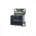 Trumeter KE 610 Series Non-Reset Totalizing Counter, 48 V DC, 10 CPS, front and base mount-
