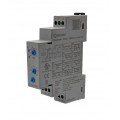 Trumeter TS Series Timer Switch Relay, 12 to 240 V AC/DC, multi function, 2 C/O, DIN rail-