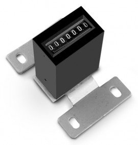 Trumeter V8-4017 7-Digit Electromechanical Counter with 10.5&amp;quot; wire leads, 24 V DC, non-reset-