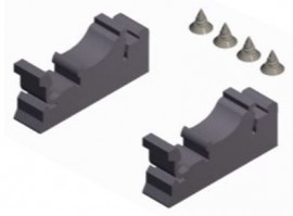 TSI/Alnor 5000-WMDRC Wall Mounting DIN Clips for 5000 flowmeters-