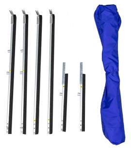 TSI Alnor 801215 Ensemble de hotte et cadre, 304.8 x 914.4 mm-