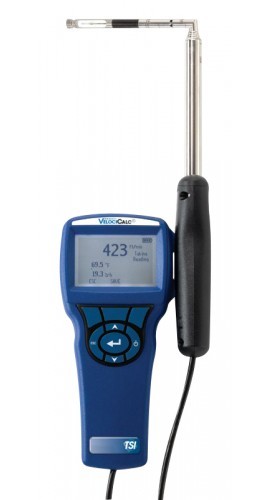 TSI/Alnor 9545-A-AC V&amp;eacute;locim&amp;egrave;tre &amp;agrave; air avec accr&amp;eacute;ditation ISO 17025, 0 &amp;agrave; 6000 pieds/min, sonde articul&amp;eacute;-