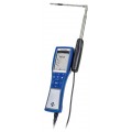 TSI VelociCalc 9630 Multi-Function Ventilation Meter with articulating probe, 0 to 9999 ft/min, 14 to 140&amp;deg;F-