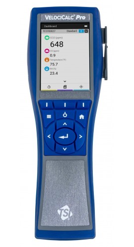 TSI VelociCalc Pro 9650 Multi-Function Ventilation Meter with Bluetooth and ISO 17025 accreditation, 20.36 to 36.65 inHg, -15 to 15 inH&lt;sub&gt;2&lt;/sub&gt;O-