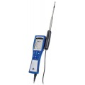 TSI VelociCalc 9600 Multi-Function Ventilation Meter with straight probe and ISO 17025 accreditation, 0 to 9999 ft/min, 0 to 200&amp;deg;F-