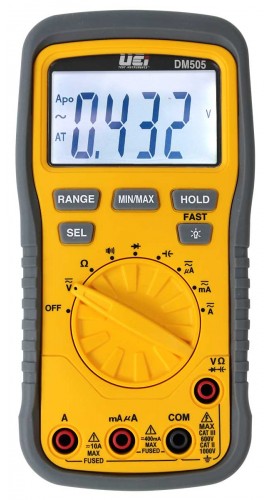 UEI DM505 Digital Multimeter, 1,000 V-
