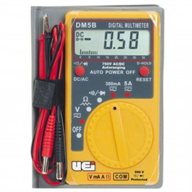 UEI DM5B Multim&amp;egrave;tre num&amp;eacute;rique, 750 V CA/CC, format de poche-