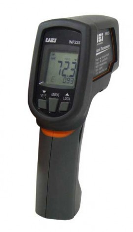 UEi INF225 30:1 Infrared Thermometer, -76 to 1,400&amp;deg;F-