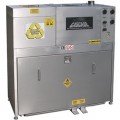 Uni-Ram COMBO655 Spray Paint Gun Cleaner and Solvent Recycler, stainless steel, single cabinet-