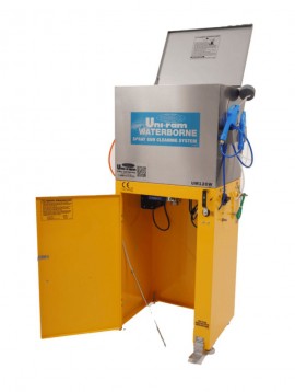 Uni-Ram UM120WS Spray Gun Washer for waterborne paint only, SS cabinet-