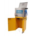 Uni-Ram UM120WS Laveur de pistolets pulv&amp;eacute;risateurs pour peinture &amp;agrave; l'eau uniquement, cabinet en acier inoxydable-