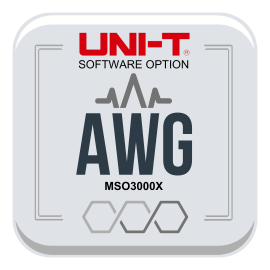 UNI-T MSO3000X-AWG Arbitrary Waveform Generator Option, 50 MHz, 2 channels-