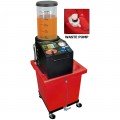 Uview 570000X &amp;Eacute;changeur de liquide de refroidissement avec pompe de vidange, r&amp;eacute;servoir de 12 gallons-