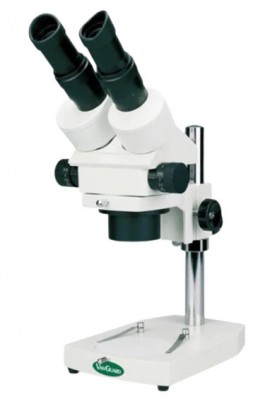 VEE GEE 1278ZB StereoZoom Microscope with boom stand, trinocular-